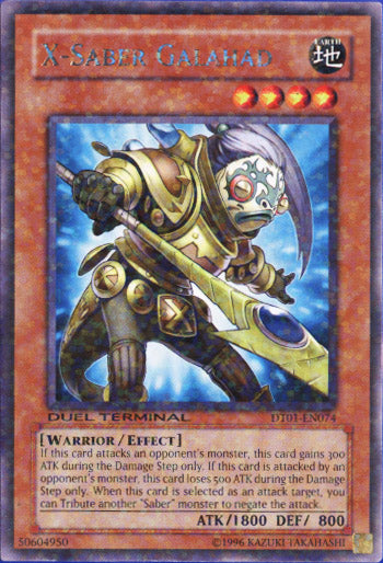 X-Saber Galahad [DT01-EN074] Rare | Gear Gaming Bentonville