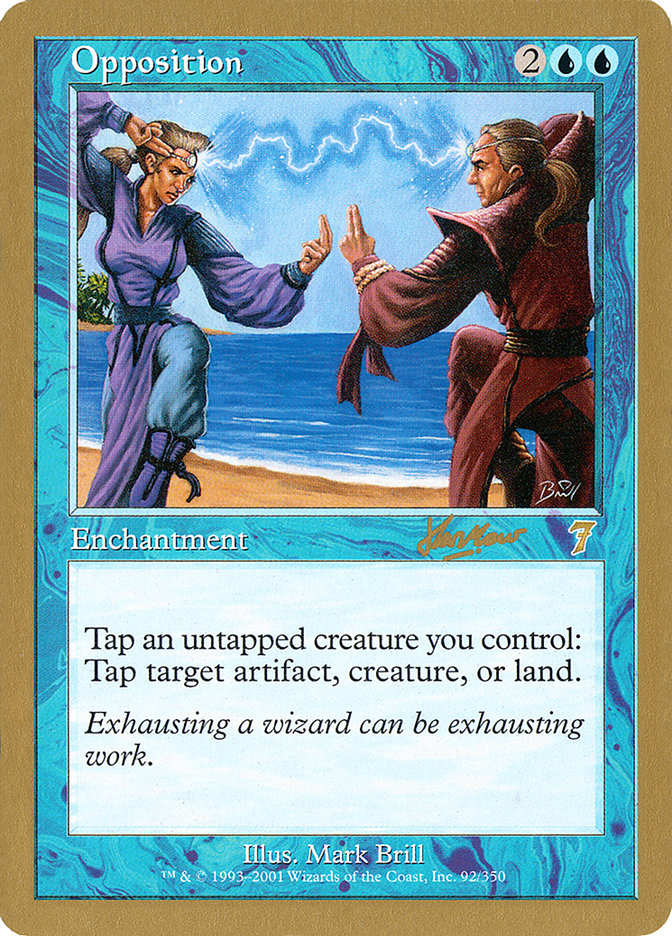 Opposition (Sim Han How) [World Championship Decks 2002] | Gear Gaming Bentonville