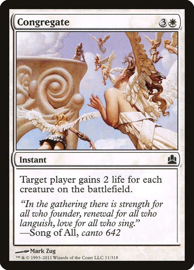 Congregate [Commander 2011] | Gear Gaming Bentonville