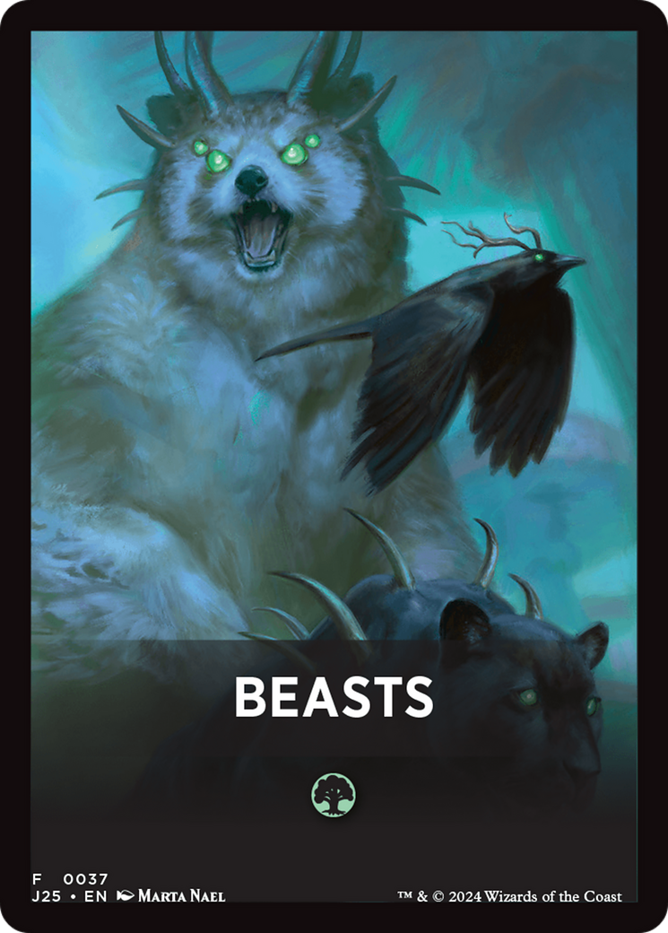 Beasts Theme Card [Foundations Jumpstart Front Cards] | Gear Gaming Bentonville