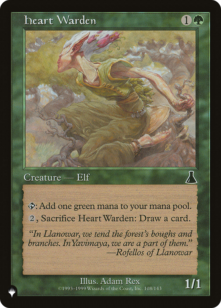 Heart Warden [The List Reprints] | Gear Gaming Bentonville