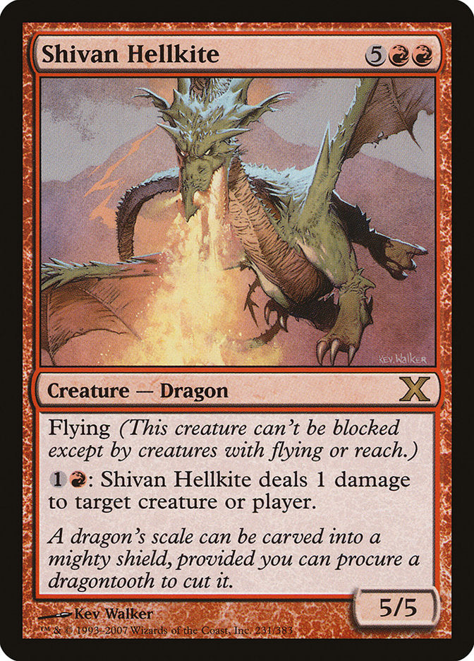 Shivan Hellkite [Tenth Edition] | Gear Gaming Bentonville