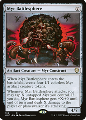 Myr Battlesphere [Phyrexia: All Will Be One Commander] | Gear Gaming Bentonville