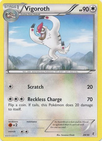 Vigoroth (28/30) [XY: Trainer Kit 1 - Bisharp] | Gear Gaming Bentonville