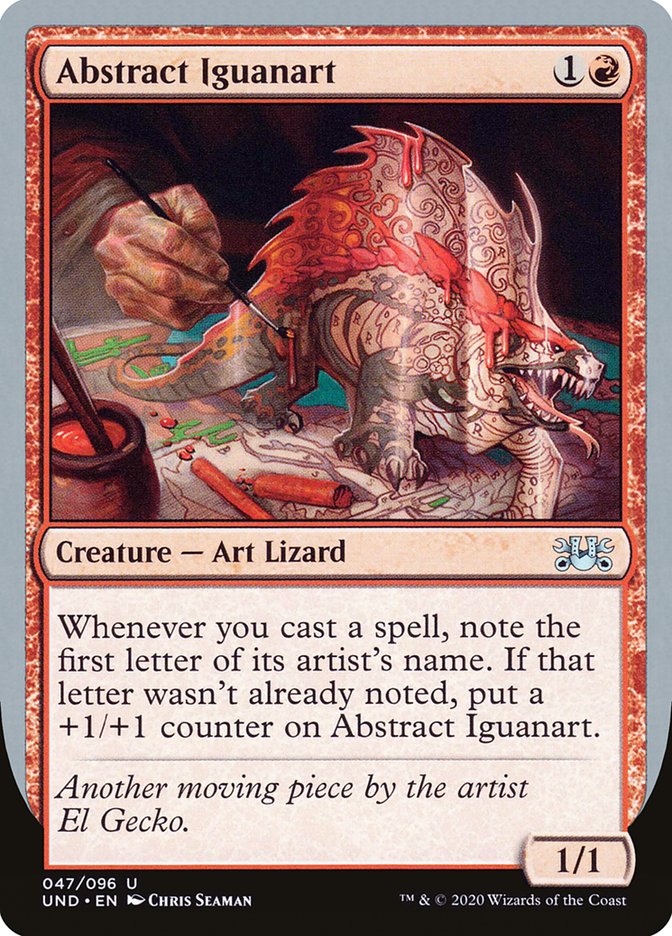 Abstract Iguanart [Unsanctioned] | Gear Gaming Bentonville