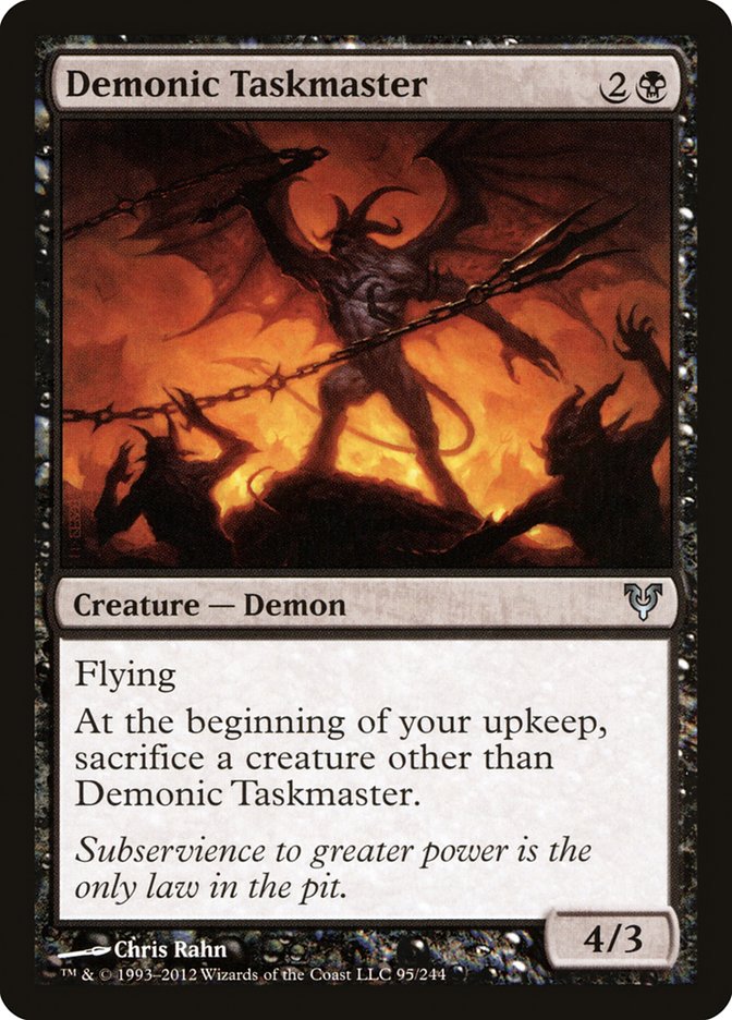 Demonic Taskmaster [Avacyn Restored] | Gear Gaming Bentonville