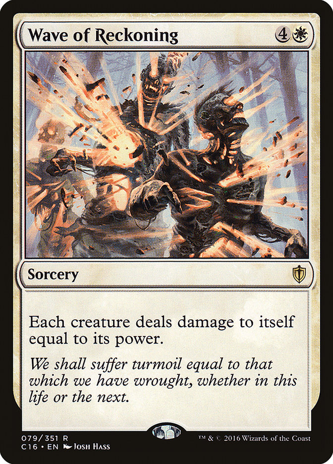 Wave of Reckoning [Commander 2016] | Gear Gaming Bentonville