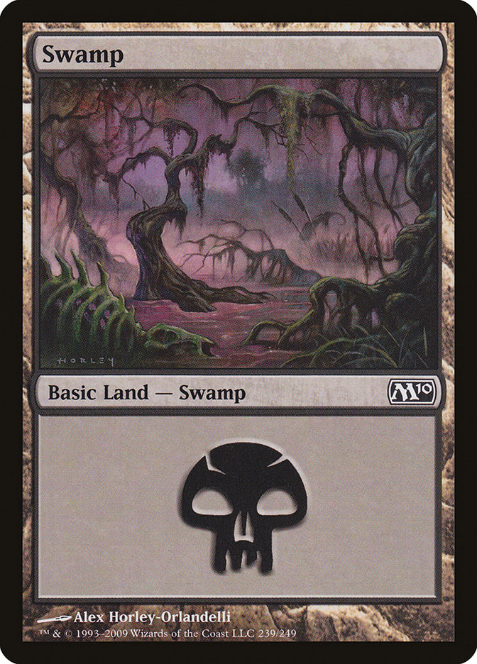 Swamp (239) [Magic 2010] | Gear Gaming Bentonville