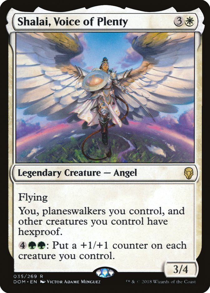 Shalai, Voice of Plenty [Dominaria] | Gear Gaming Bentonville