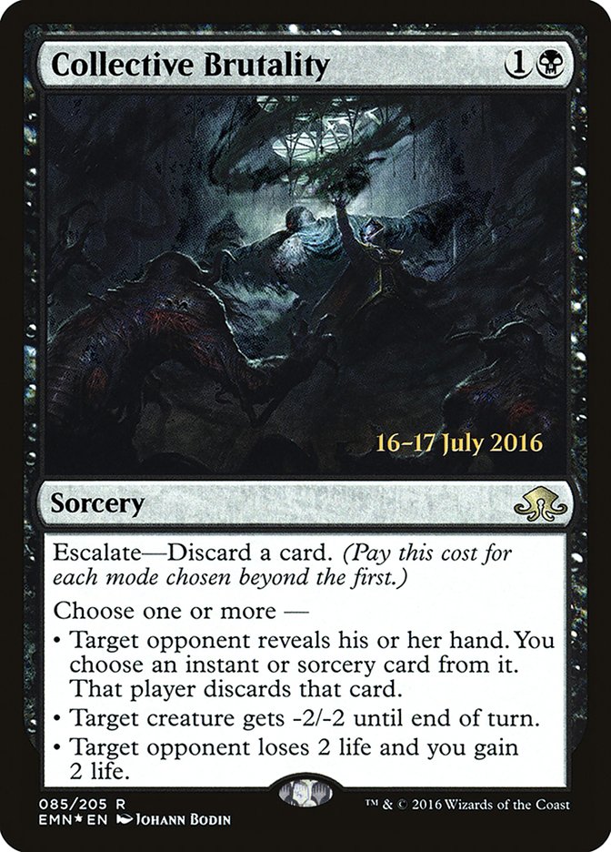 Collective Brutality [Eldritch Moon Prerelease Promos] | Gear Gaming Bentonville