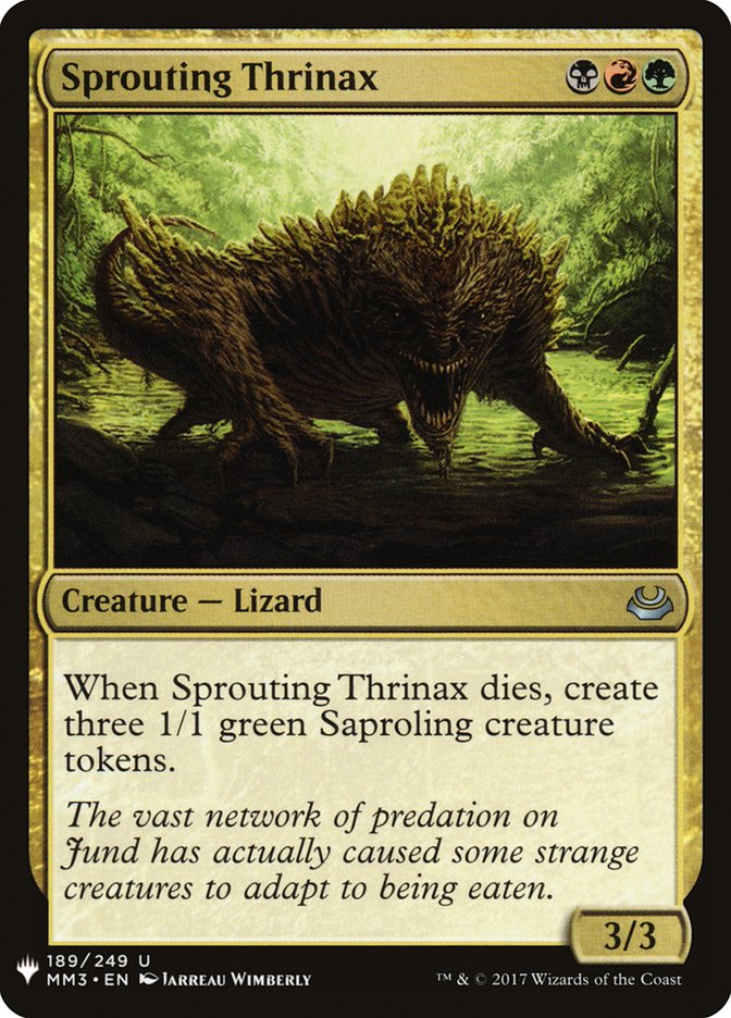 Sprouting Thrinax [Mystery Booster] | Gear Gaming Bentonville