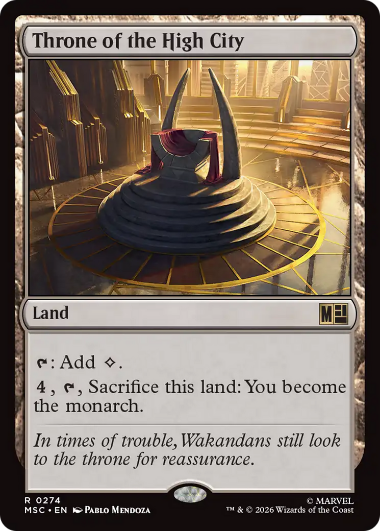Throne of the High City [Marvel Super Heroes Commander] | Gear Gaming Bentonville