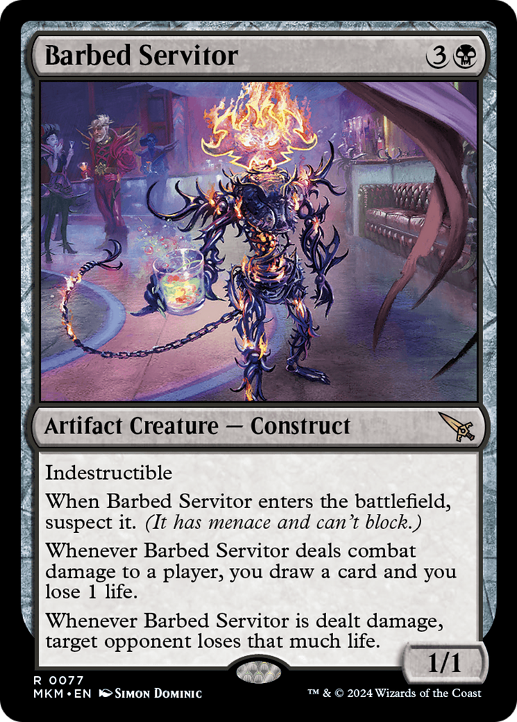 Barbed Servitor [Murders at Karlov Manor] | Gear Gaming Bentonville