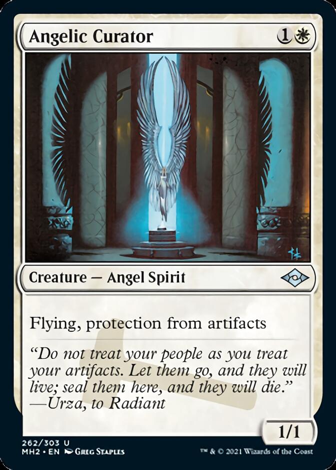 Angelic Curator (Foil Etched) [Modern Horizons 2] | Gear Gaming Bentonville