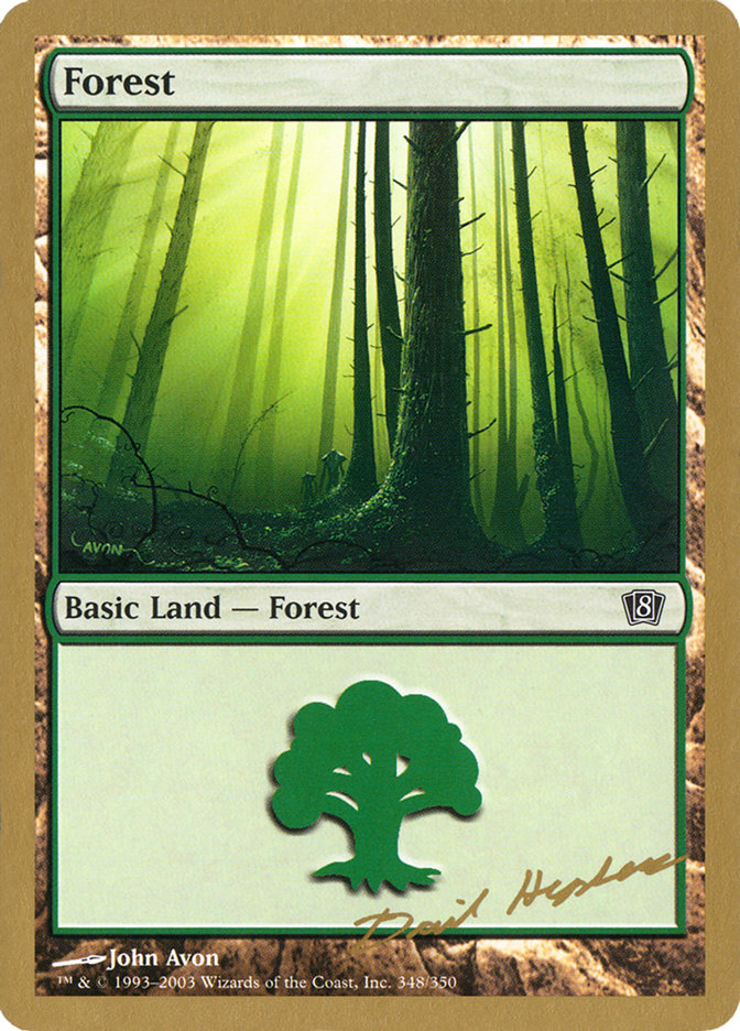 Forest (dh348) (Dave Humpherys) [World Championship Decks 2003] | Gear Gaming Bentonville