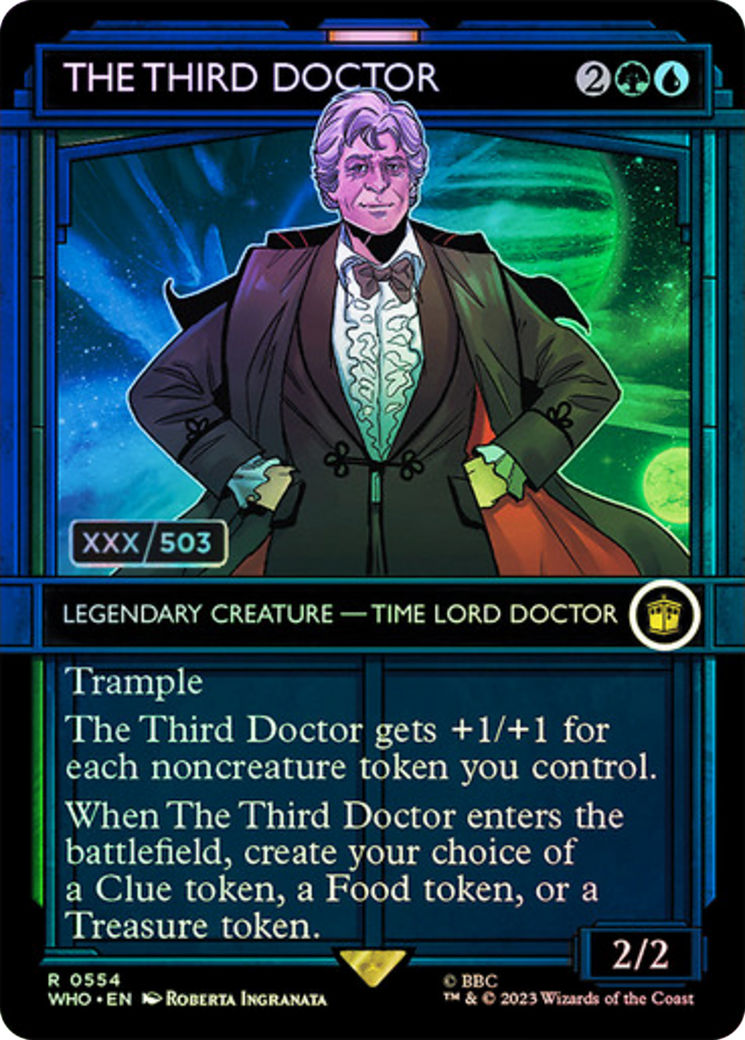 The Third Doctor (Serial Numbered) [Doctor Who] | Gear Gaming Bentonville