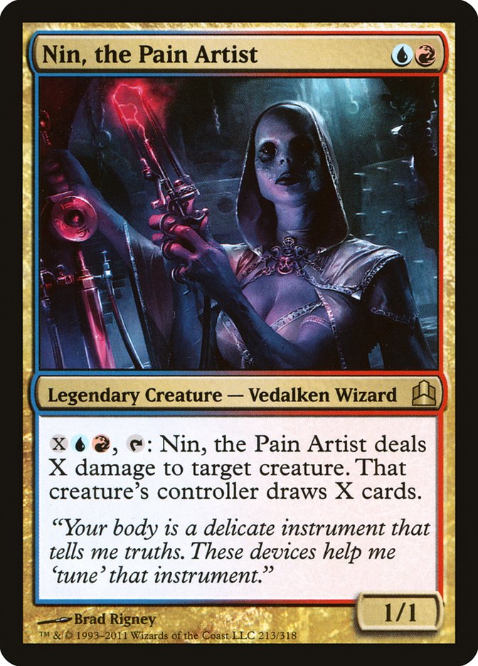 Nin, the Pain Artist [Commander 2011] | Gear Gaming Bentonville