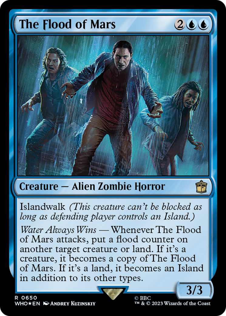 The Flood of Mars (Surge Foil) [Doctor Who] | Gear Gaming Bentonville