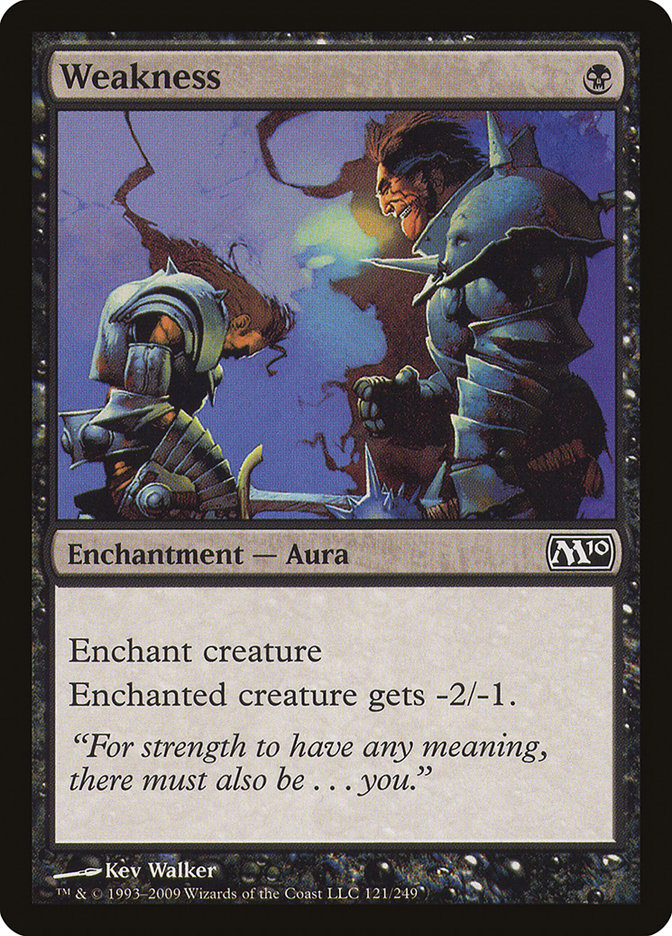 Weakness [Magic 2010] | Gear Gaming Bentonville