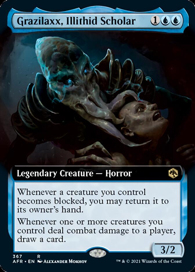 Grazilaxx, Illithid Scholar (Extended Art) [Dungeons & Dragons: Adventures in the Forgotten Realms] | Gear Gaming Bentonville