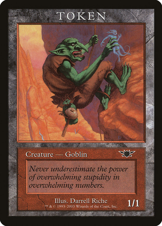 Goblin Token [Magic Player Rewards 2003] | Gear Gaming Bentonville