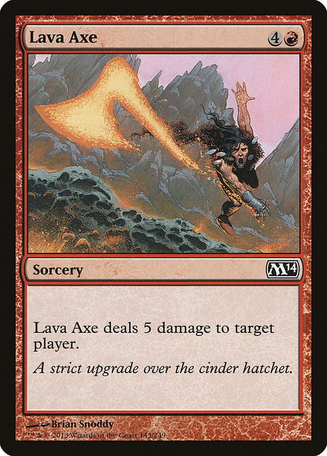 Lava Axe [Magic 2014] | Gear Gaming Bentonville