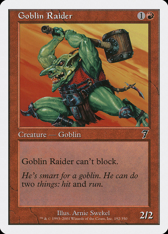 Goblin Raider [Seventh Edition] | Gear Gaming Bentonville