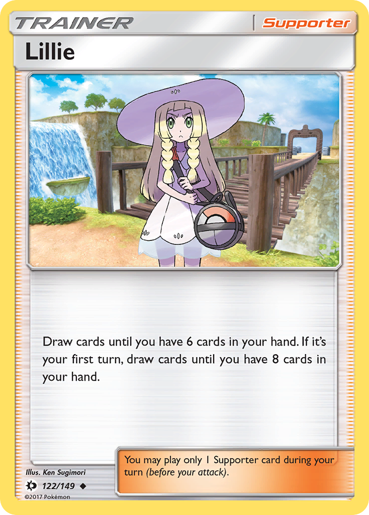 Lillie (122/149) [Sun & Moon: Base Set] | Gear Gaming Bentonville