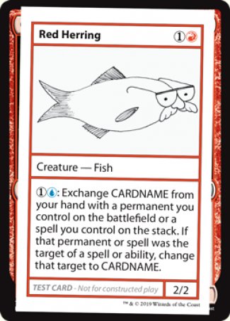 Red Herring (2021 Edition) [Mystery Booster Playtest Cards] | Gear Gaming Bentonville