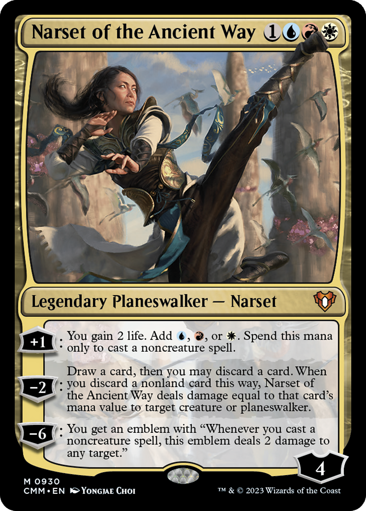 Narset of the Ancient Way [Commander Masters] | Gear Gaming Bentonville