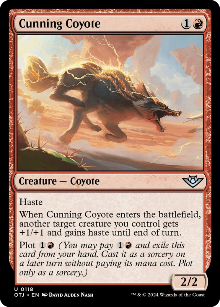 Cunning Coyote [Outlaws of Thunder Junction] | Gear Gaming Bentonville