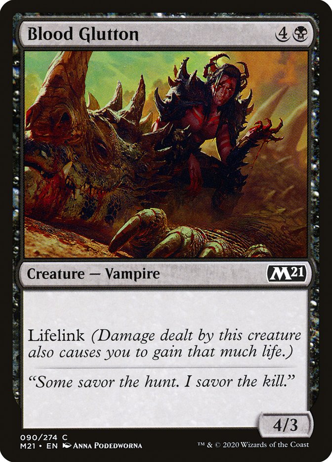 Blood Glutton [Core Set 2021] | Gear Gaming Bentonville
