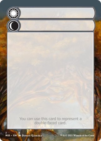 Helper Card (2/9) [Innistrad: Midnight Hunt Tokens] | Gear Gaming Bentonville
