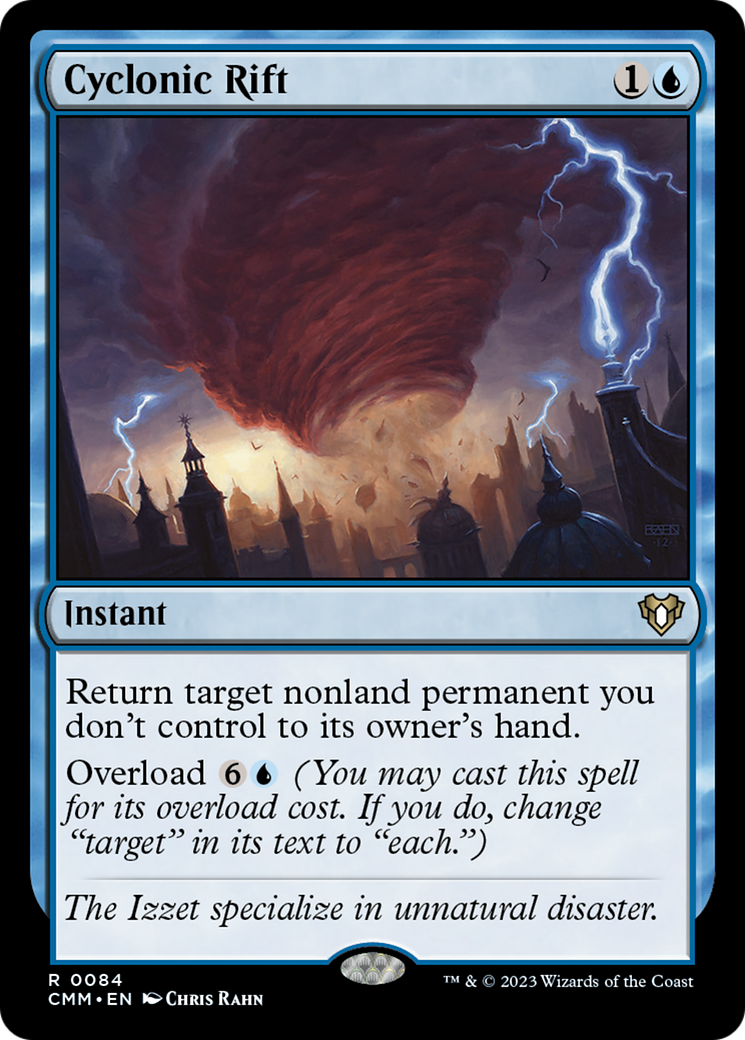 Cyclonic Rift [Commander Masters] | Gear Gaming Bentonville