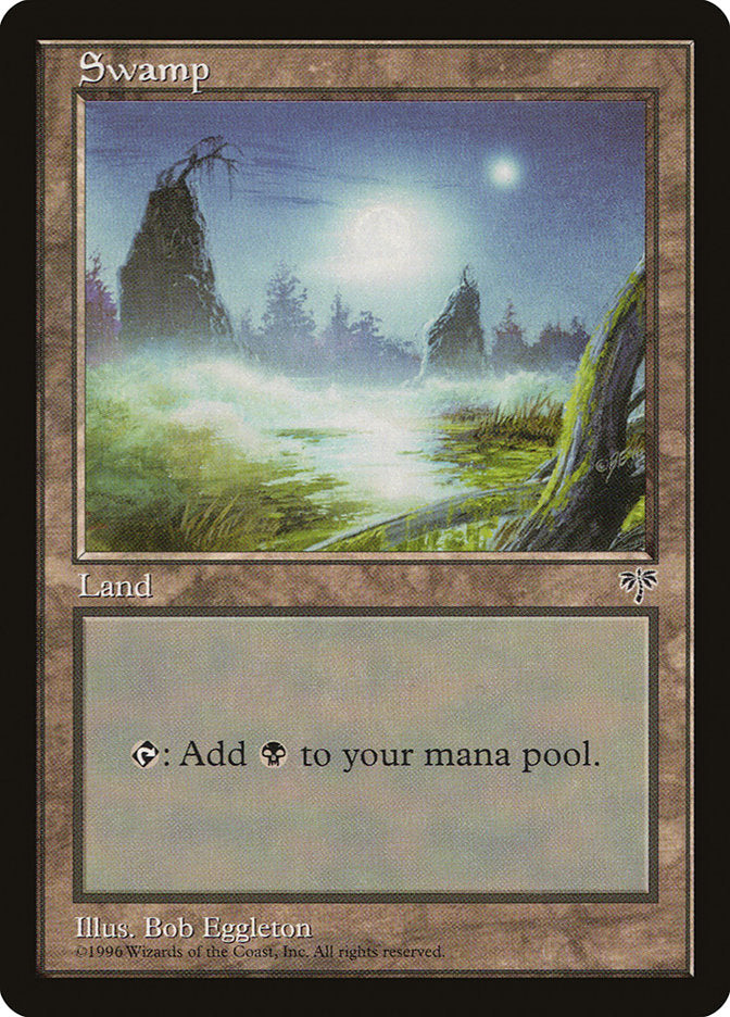Swamp (Moon) [Mirage] | Gear Gaming Bentonville