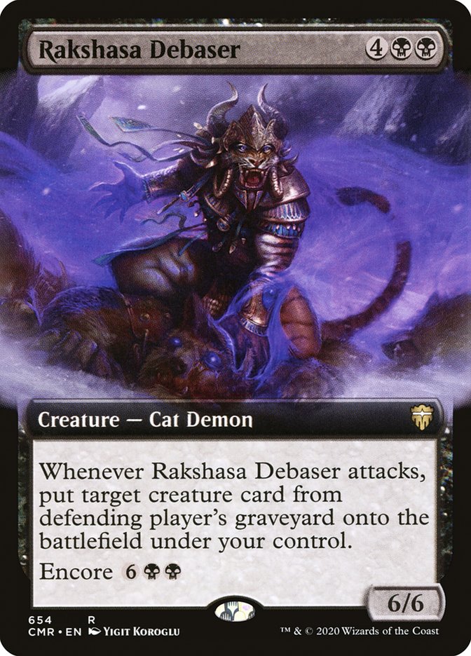 Rakshasa Debaser (Extended Art) [Commander Legends] | Gear Gaming Bentonville