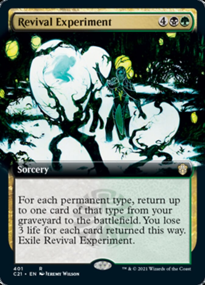 Revival Experiment (Extended Art) [Commander 2021] | Gear Gaming Bentonville