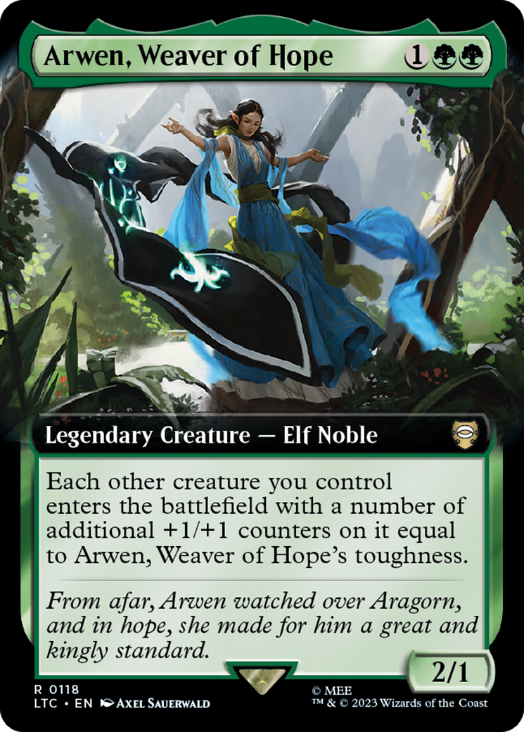 Arwen, Weaver of Hope (Extended Art) [The Lord of the Rings: Tales of Middle-Earth Commander] | Gear Gaming Bentonville