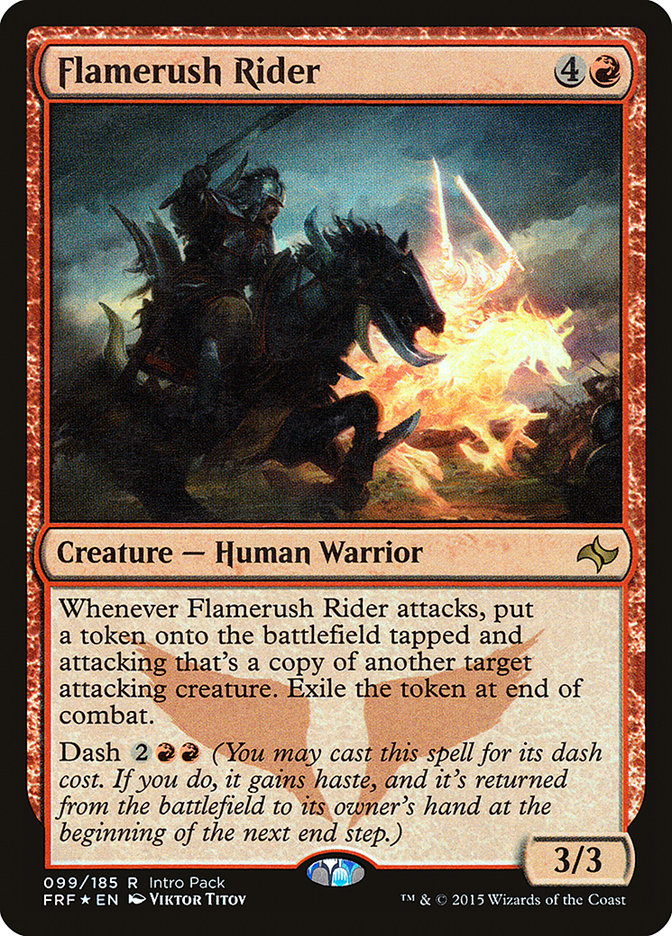Flamerush Rider (Intro Pack) [Fate Reforged Promos] | Gear Gaming Bentonville