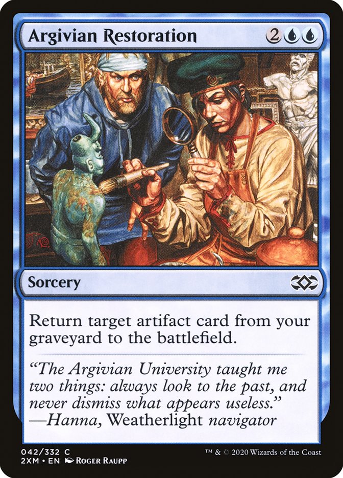 Argivian Restoration [Double Masters] | Gear Gaming Bentonville