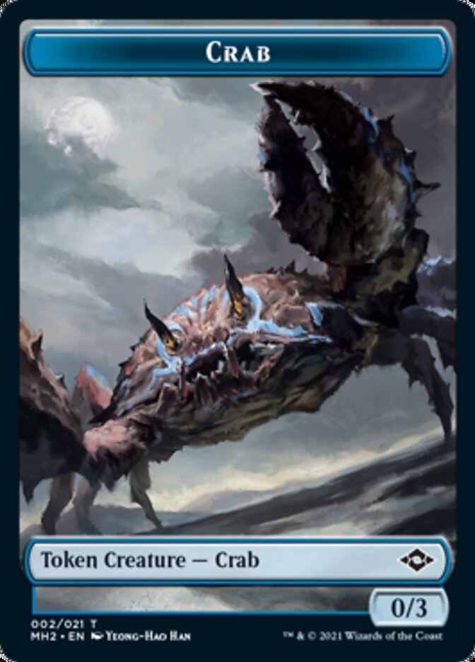 Clue (14) // Crab Double-Sided Token [Modern Horizons 2 Tokens] | Gear Gaming Bentonville
