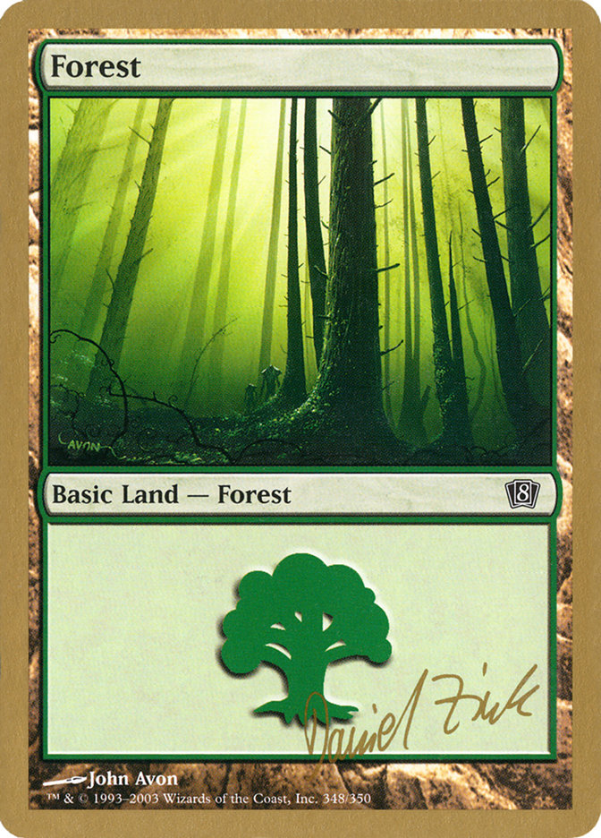 Forest (dz348) (Daniel Zink) [World Championship Decks 2003] | Gear Gaming Bentonville