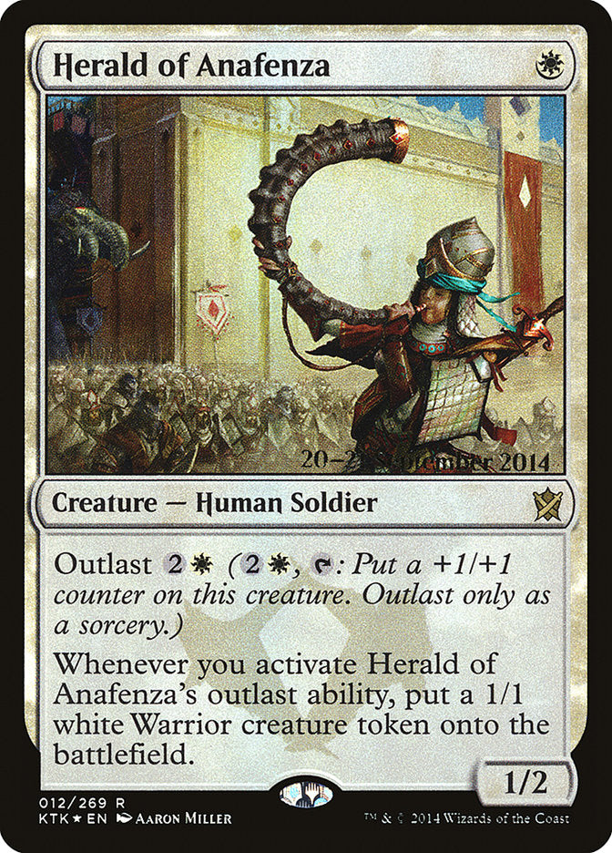 Herald of Anafenza [Khans of Tarkir Prerelease Promos] | Gear Gaming Bentonville