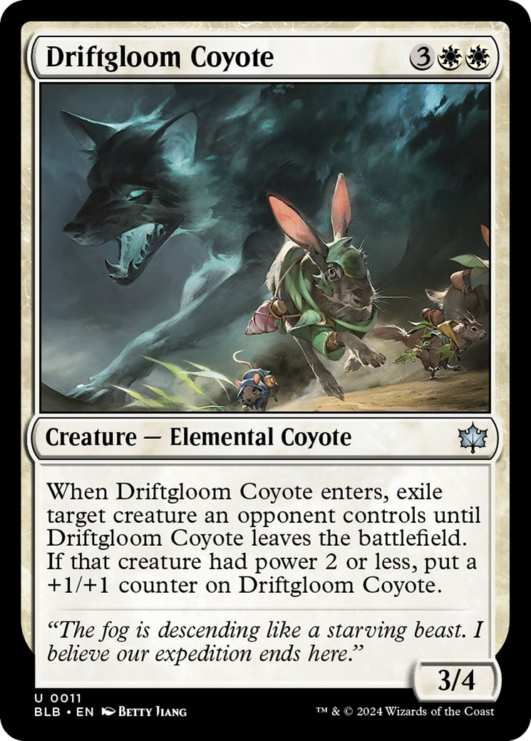 Driftgloom Coyote [Bloomburrow] | Gear Gaming Bentonville