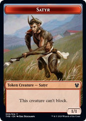 Satyr // Goblin Construct Double-Sided Token [Challenger Decks 2021 Tokens] | Gear Gaming Bentonville