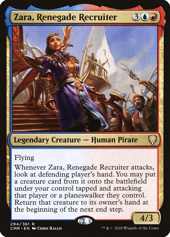 Zara, Renegade Recruiter [Commander Legends] | Gear Gaming Bentonville