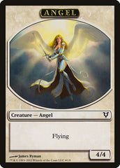 Angel // Demon Double-Sided Token (Oversized) [Open the Helvault] | Gear Gaming Bentonville