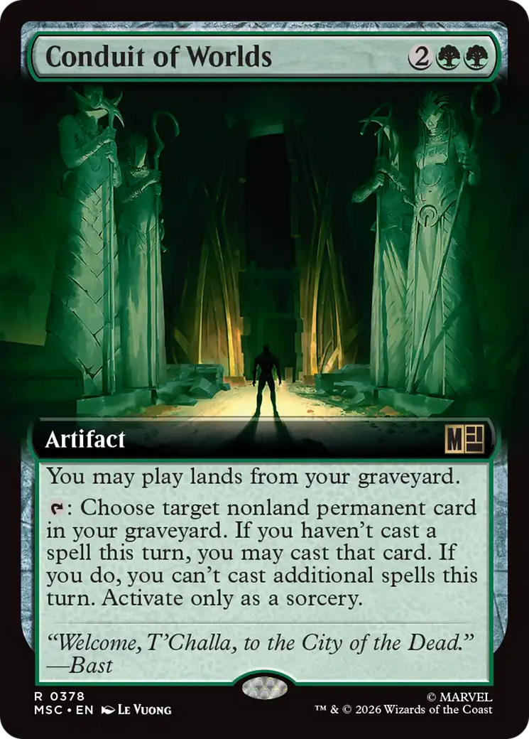 Conduit of Worlds (Extended Art) [Marvel Super Heroes Commander] | Gear Gaming Bentonville