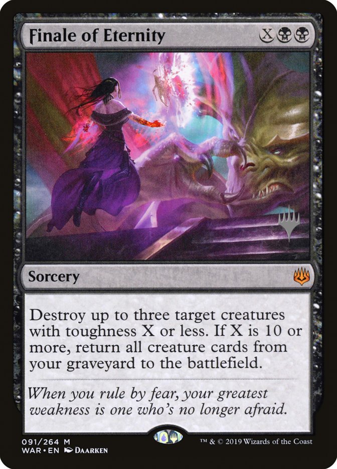 Finale of Eternity (Promo Pack) [War of the Spark Promos] | Gear Gaming Bentonville