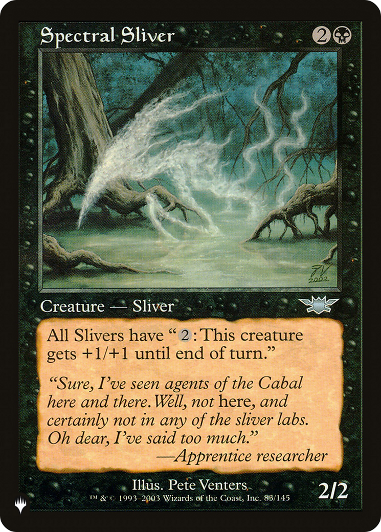 Spectral Sliver [The List Reprints] | Gear Gaming Bentonville